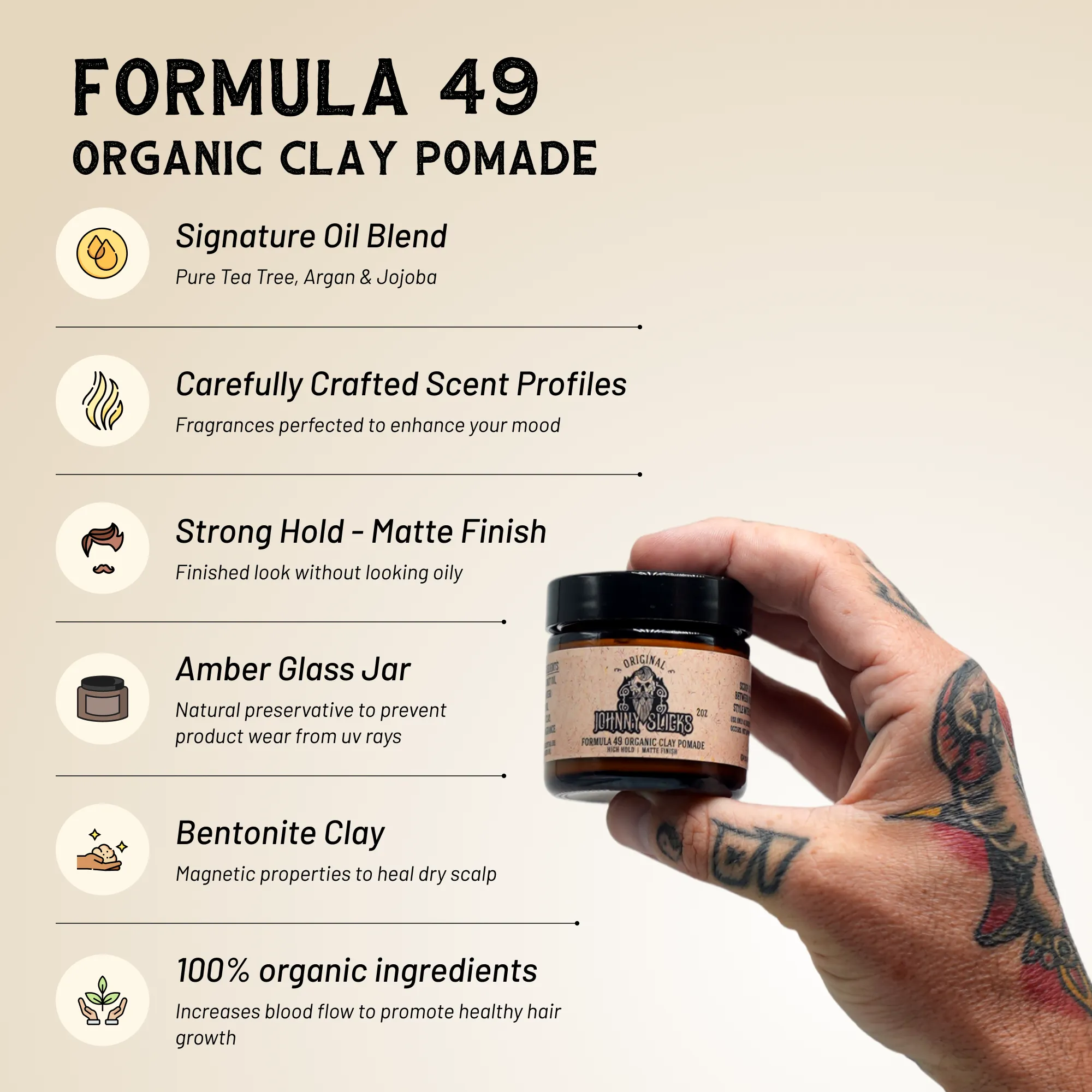 Formula 49 Premium Beard Oil – Natural Grooming for Men