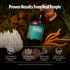 Organic Mushroom Complex Capsules – 10-Mushroom Immune & Brain Support
