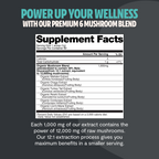 Organic Mushroom Extract Powder Blend – Daily Functional Mushroom Mix