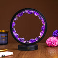 I Am At Peace – Spiritual Protection Amethyst Crystal Lamp
