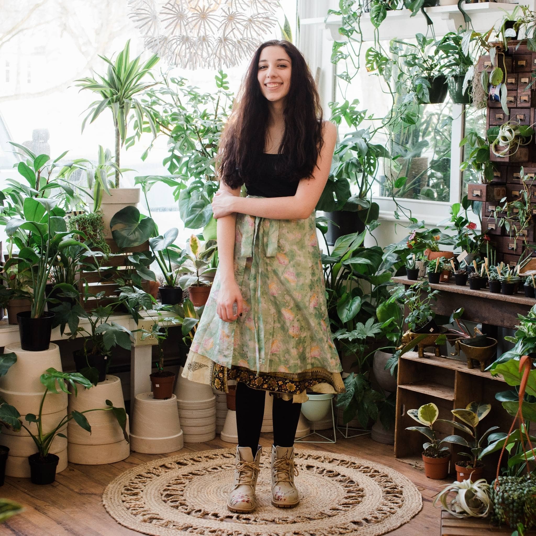 The Original Sari Wrap Skirt – Versatile Bohemian Style