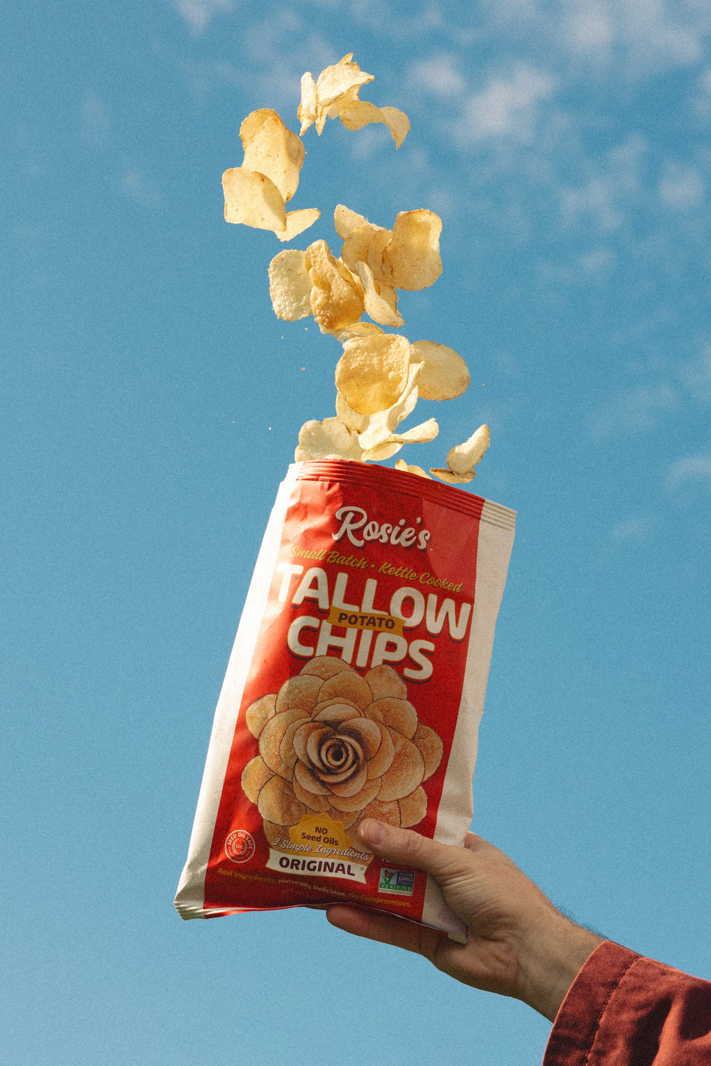 Rosie's Chips – Artisan Kettle-Cooked Potato Chips (2-Pack)