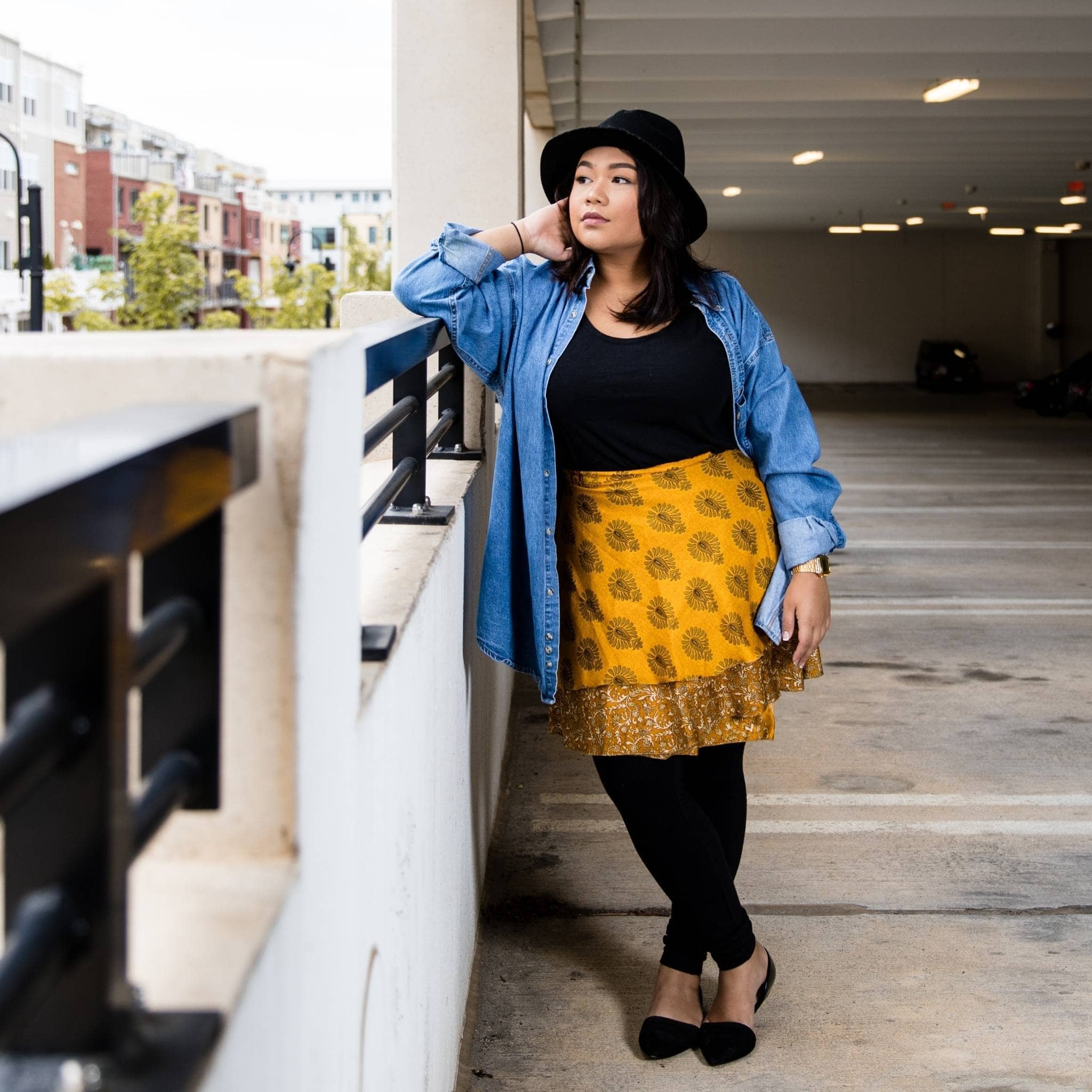 The Original Sari Wrap Skirt – Versatile Bohemian Style