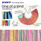 The Original Sari Wrap Skirt – Versatile Bohemian Style