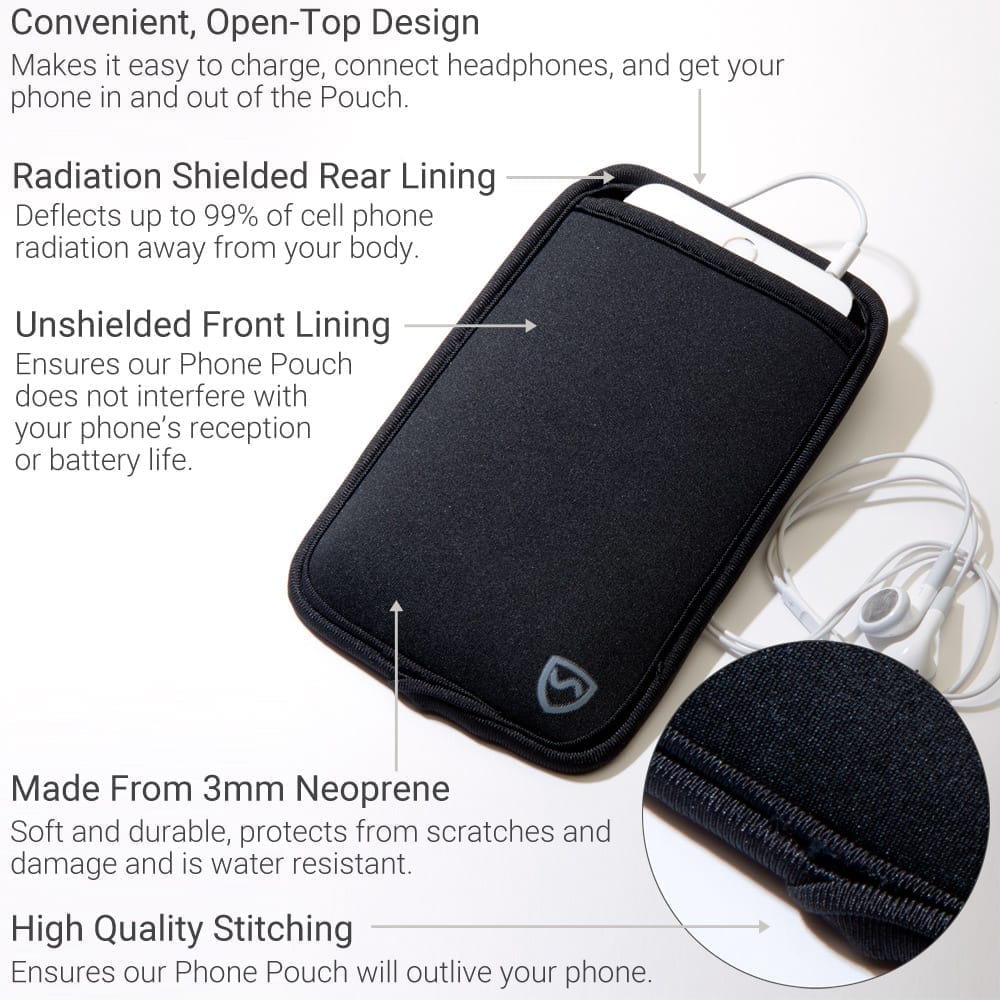 SYB Anti-Radiation Phone Pouch – Ultimate EMF Protection