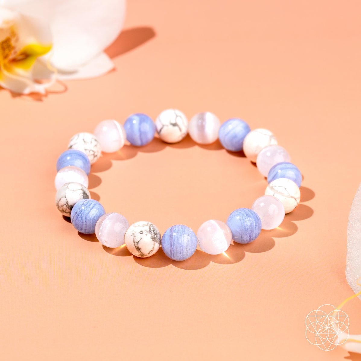 The Empath's Trio – Daily Reset Crystal Bracelet Set