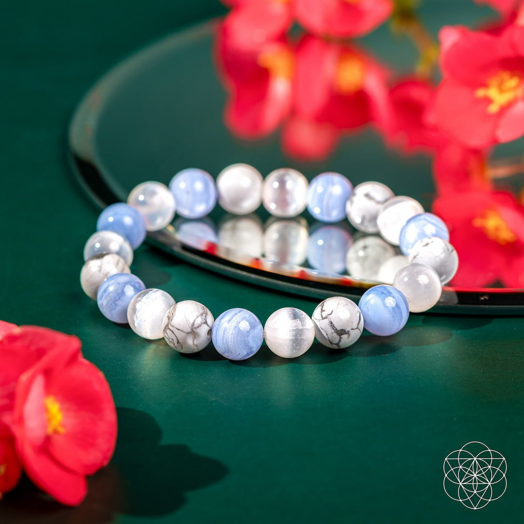 The Empath's Trio – Daily Reset Crystal Bracelet Set