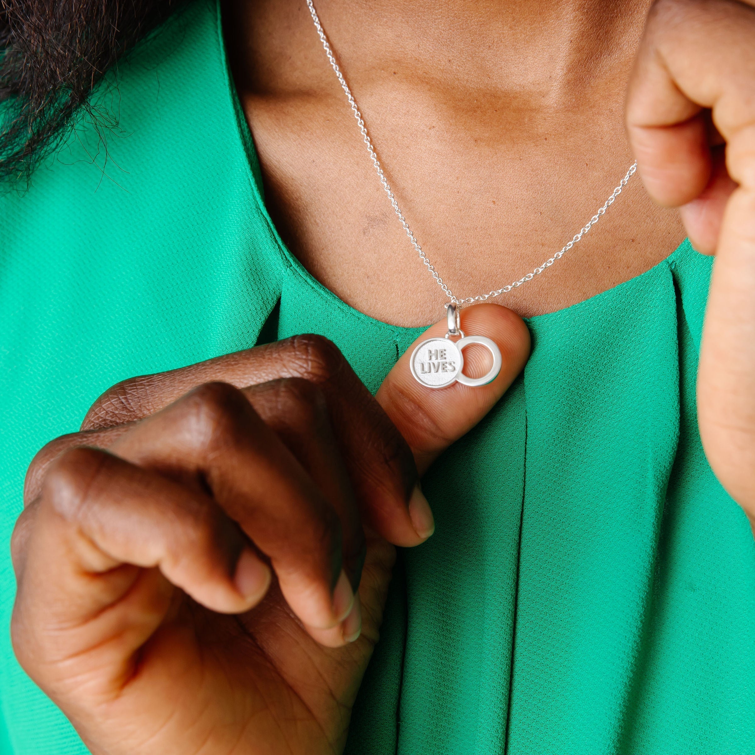 The Empty Tomb Pendant Necklace – Faith-Inspired Christian Jewelry