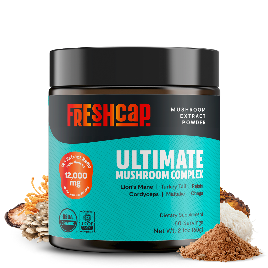 Organic Mushroom Extract Powder Blend – Daily Functional Mushroom Mix