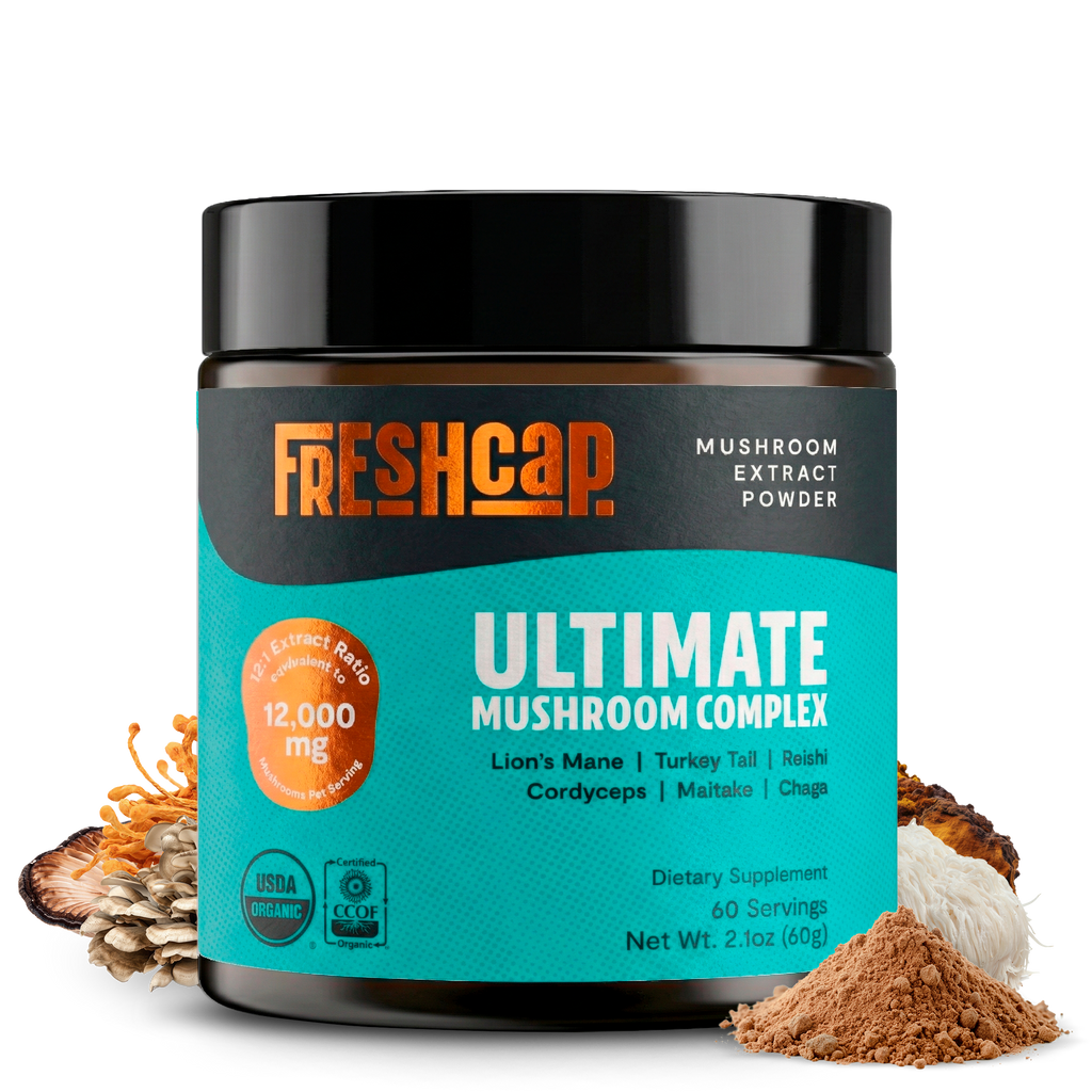 Organic Mushroom Extract Powder Blend – Daily Functional Mushroom Mix